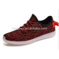 Youth USB Charging new design Yeezi led shoes led casual shoes